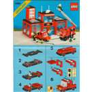 LEGO Fire House-I Set 6385 Instructions