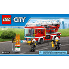 LEGO Feuer Leiter Truck 60107 Instructions