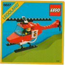 LEGO Fire Patrol Copter Set 6657 Instructions