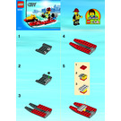 LEGO Fire Speedboat Set 30220 Instructions