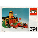 LEGO Fire Station 374-1 Instruktioner