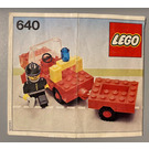 LEGO Fire Truck and Trailer Set 640-2 Instructions