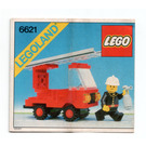 LEGO Fire Truck Set 6621 Instructions