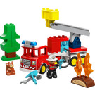 LEGO Fire Truck with Hose and Firefighter 10473