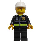 LEGO Firefighter - Crooked Smile and Scar Minifigure