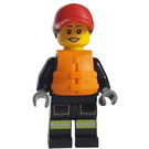 LEGO Strażak, Kobieta (60373) Minifigurka