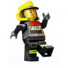 LEGO Firefighter, Female (60374) Minifigure
