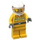 LEGO Firefighter Helicopter Pilot Minifigur