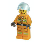 LEGO Brannmann Pilot Minifigur