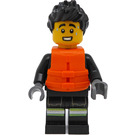 LEGO Firefighter avec Gilet de sauvetage Figurine