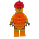 LEGO Brannmann med Redningsvest Minifigur