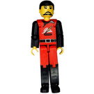 LEGO Fireman with Black Hair Technic Figure