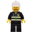 LEGO Fireman with Brown Beard Minifigure