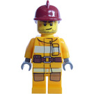 LEGO Brandmand med Crooked Smile Minifigur