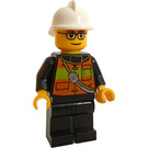 LEGO Fireman with Glasses Minifigure