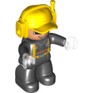 LEGO Fireman with headset Duplo Figure