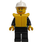 LEGO Brannmann med Redningsvest Minifigur