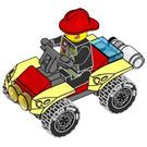 LEGO Fireman met quad bike 952009