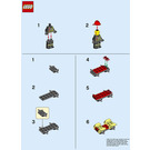 LEGO Fireman with quad bike 952009 Instructions