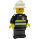 LEGO Fireman with White Helmet Minifigure