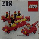 LEGO Firemen Set 218-1 Instructions