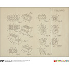 LEGO First Edition Print - Page from British Patent Application for Elements, 1968 (5006004)