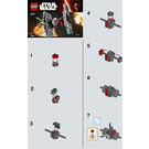 LEGO First Order Special Forces TIE Fighter Set 30276 Instructions