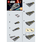 LEGO First Order Star Destroyer 30277 Инструкции