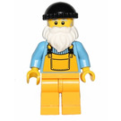 LEGO Fisherman (Schwarz Deckel) Minifigur