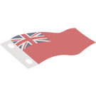 LEGO Flag 7 x 5 Wave with Union Jack on Red (110126)