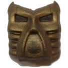 LEGO Flat Dark Gold Bionicle Krana Mask Ca