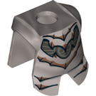 LEGO Plateado Armadura Breastplate con Pierna Protection con Pearl Dark Gris Murciélago y Cobre Alas (2587 / 62998)