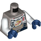 LEGO Argent plat Astronaut Minifig Torse (973 / 76382)