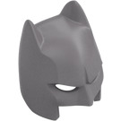 LEGO Flat Silver Batman Cowl Mask with Short Ears and Open Chin (18987)