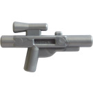 LEGO Płaski srebrny Blaster Pistolet - Krótki  (58247)