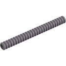 LEGO Flat Silver Corrugated Hose 7.2 cm (9 Studs) (23002 / 57721)