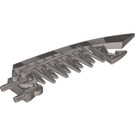 LEGO Flat Silver Curved Sword with Serrated Blades (54272)