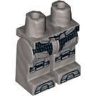 LEGO Flaches Silber Cyborg Minifigure Hüften und Beine (3815 / 34896)