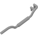 LEGO Flat Silver Exhaust Pipe Twin Inlet 11L Right (4467)