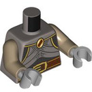 LEGO Argent plat Gnome Fighter Minifig Torse (973 / 76382)