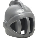 LEGO Flat Silver Helmet with Face Grille (4503 / 15569)