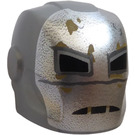LEGO Flat Silver Helmet with Smooth Front with Iron Man Mark 1 (28631 / 46037)