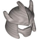 LEGO Flaches Silber Helm mit Stacheln und Gesicht Maske (12617)