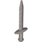 LEGO Flat Silver Long Sword with Thick Crossguard (18031)