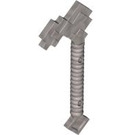 LEGO Flat Silver Minecraft Hoe (3129)