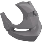 LEGO Flat Silver Pointed Visor with Eye Slits and Spikes  (22401)