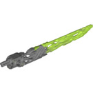 LEGO Flaches Silber Protector Schwert mit Lime Klinge (24165)
