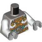 LEGO Flat Silver Sandy Minifig Torso (973 / 76382)