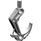 LEGO Flat Silver Technic Hook with Axle (32551)