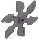 LEGO Flat Silver Throwing Star with Hole (41125)